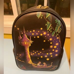 New loungefly tangled light up backpack